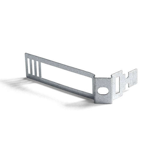 Clip fascetta passacavo in metallo per cordone 24 mm diametro - Zinco