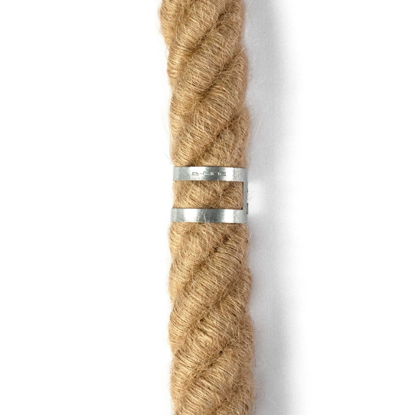 Clip fascetta passacavo in metallo per cordone 30 mm diametro - Zinco
