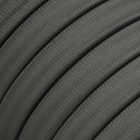 Cavo elettrico per catenaria rivestito in tessuto Grigio CM03