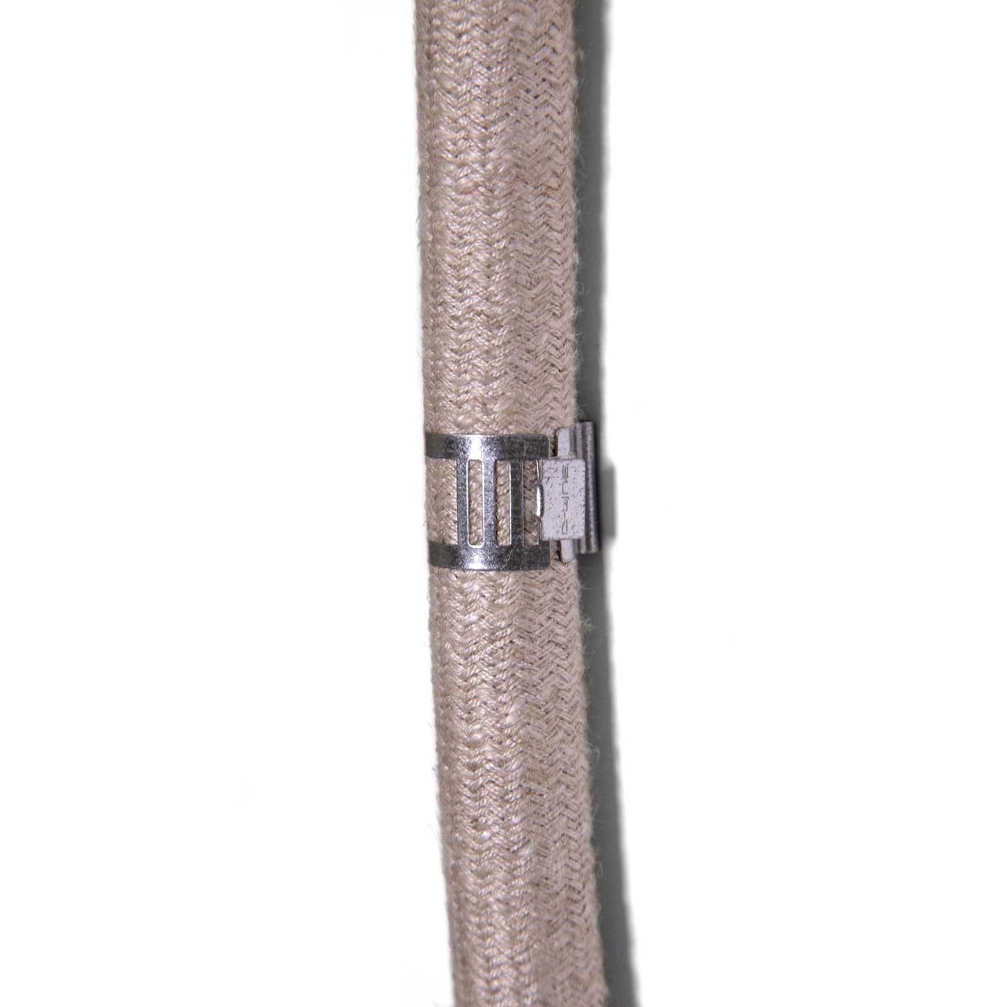 Clip fascetta fissatubo in metallo zincato per Creative-Tube