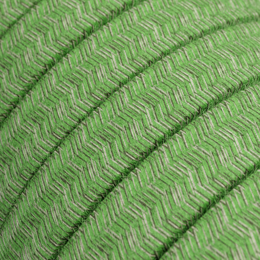 Electric Cable Color Cord for Custom String Lights, covered by Cotton fabric Pixel Bronte - CX08
