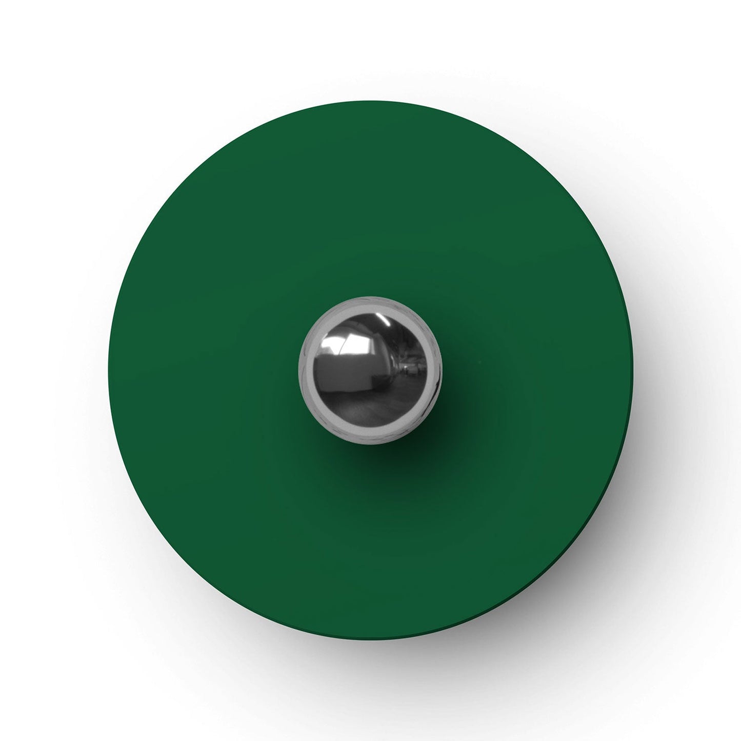 Mini piatto Ellepì 'Solid Color' Verde chiaro e Giallo Limone per lampade, diametro 24 cm - Made in Italy