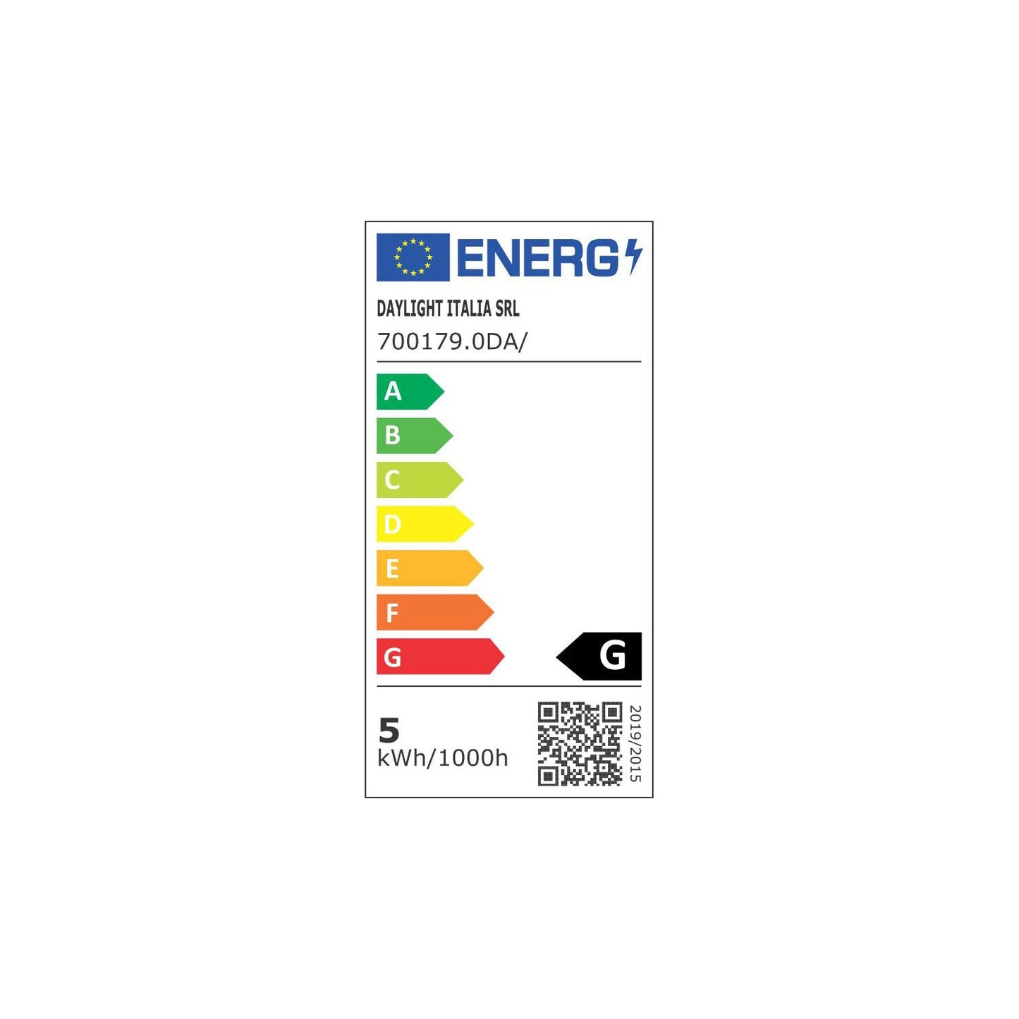 Lampadina LED Smoky Globo G125 filamento Curvo a Spirale 5W 120Lm E27 1800K Dimmerabile