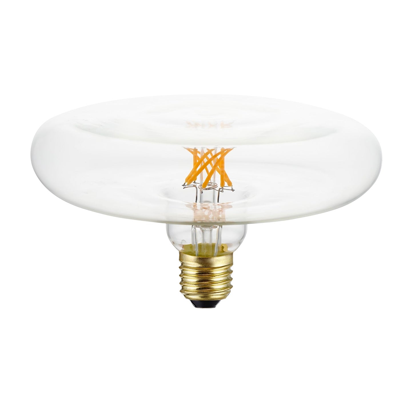 Lampadina LED Trasparente DASH D170 filamento twisted 6W 610Lm E27 2700K Dimmerabile