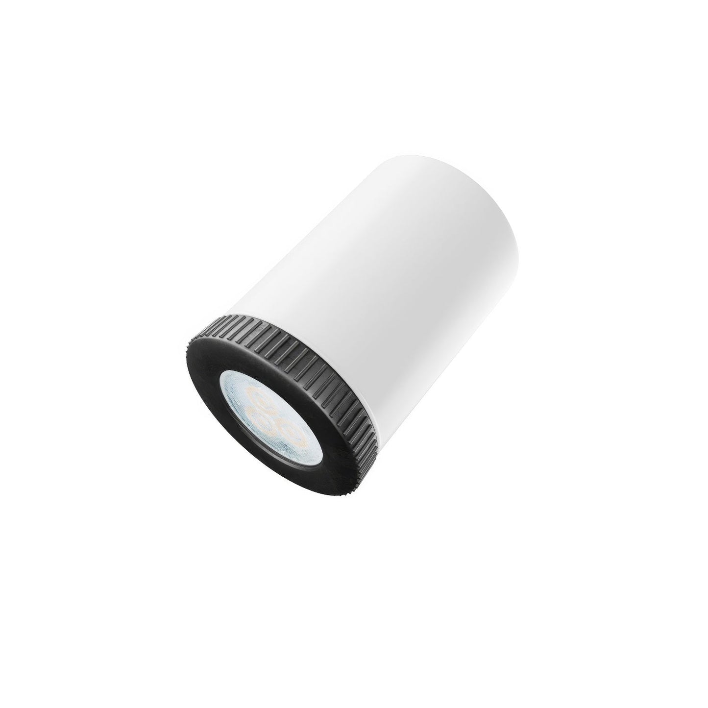 Lampada faretto Mini Spotlight GU1d0 con cablaggio SnakeBis e spina UK - Bianco opaco