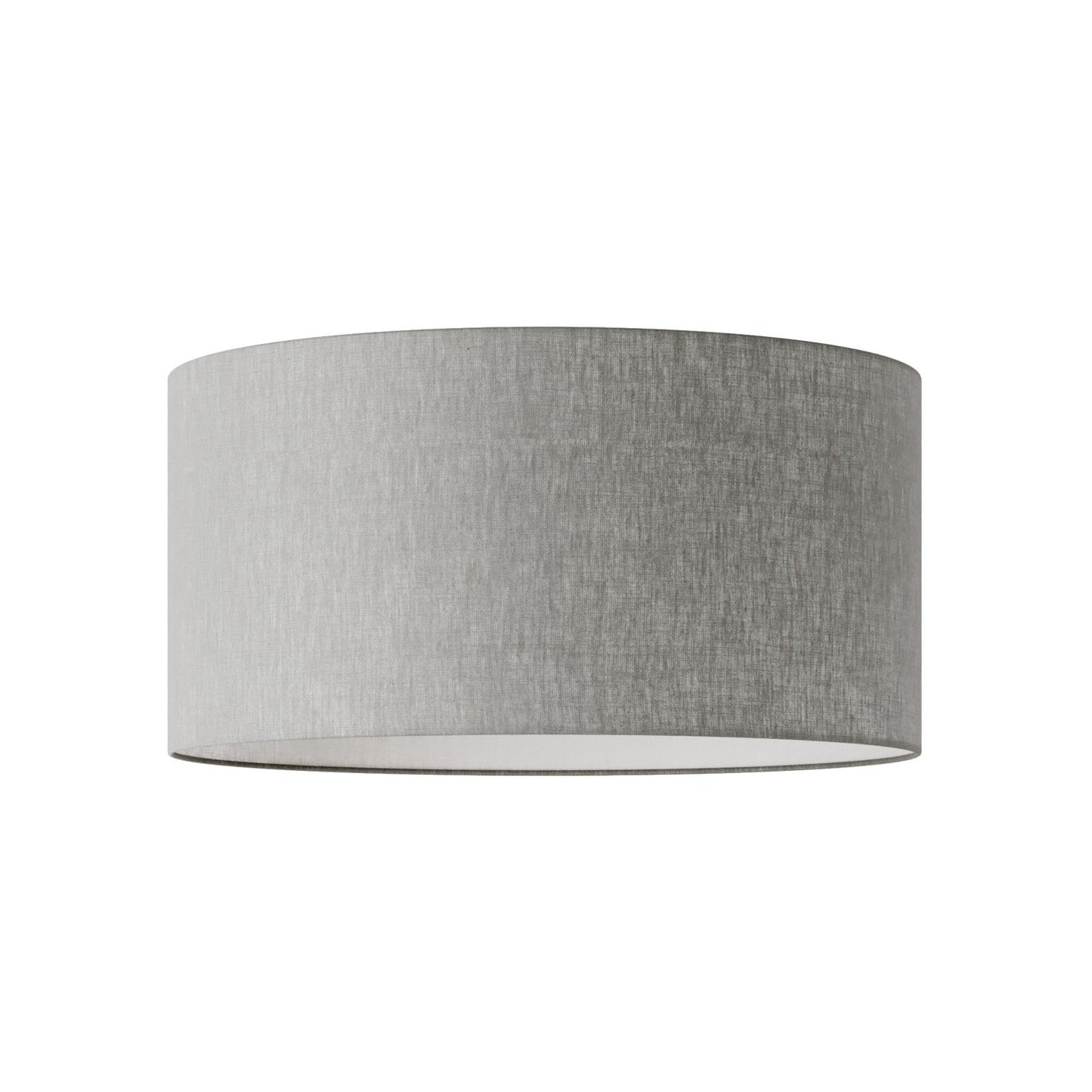 Paralume Cilindro XL in tessuto con attacco E27 - Made in Italy - Camelot Grigio