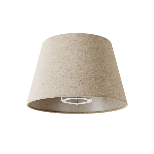 Paralume Impero S con attacco E27 per lampada da tavolo o applique - Made in Italy - Lana Beige