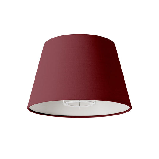 Paralume Impero S con attacco E27 per lampada da tavolo o applique - Made in Italy - Arenal Bordeaux