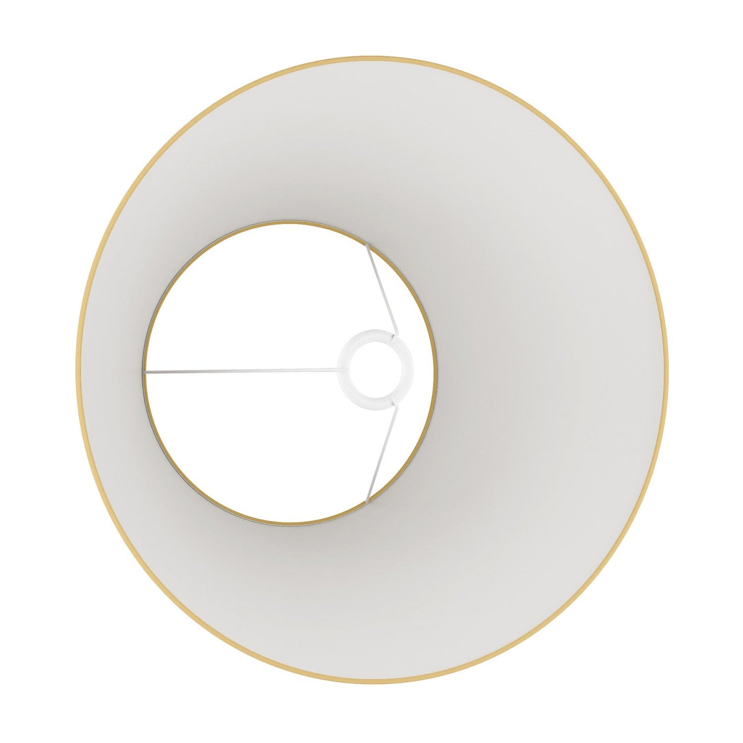 Paralume Impero L per lampada da tavolo o applique con attacco E27 - Made in Italy - Arenal Oro