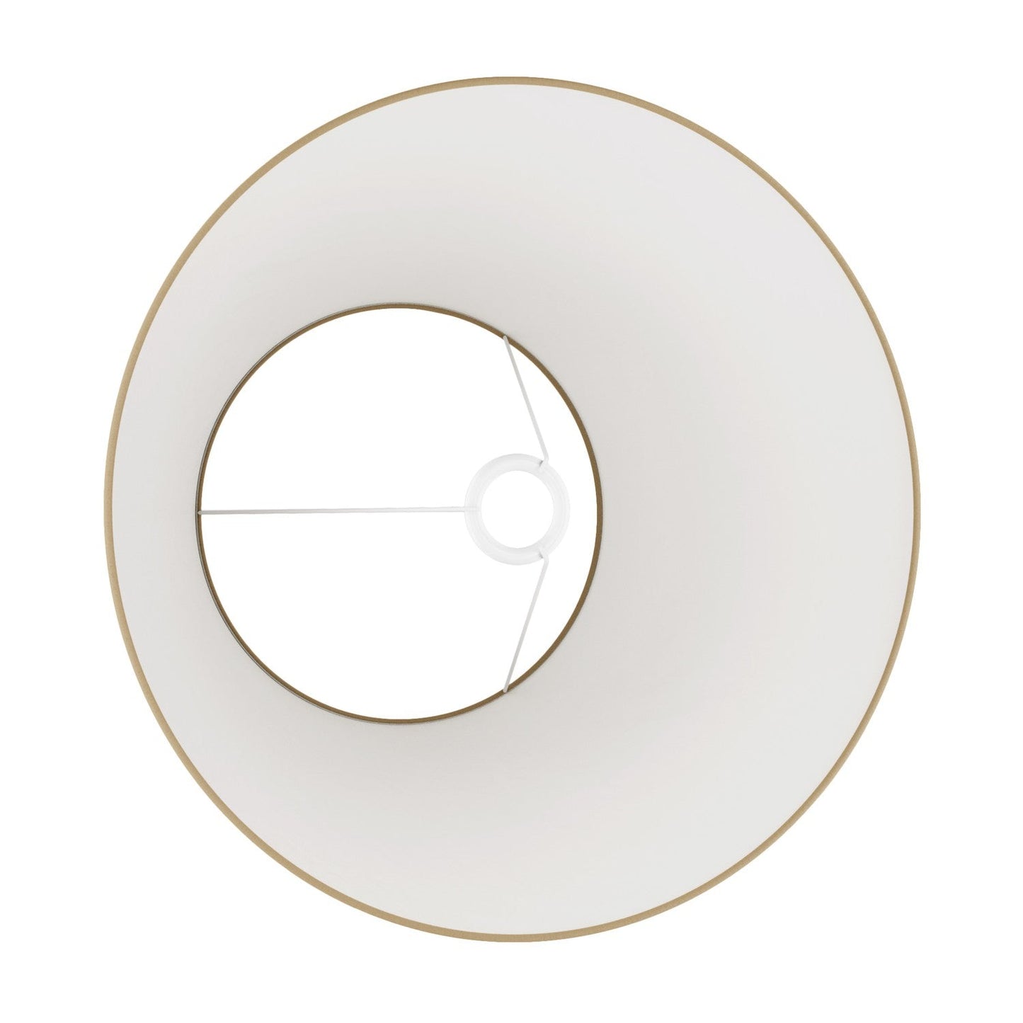 Paralume Impero L per lampada da tavolo o applique con attacco E27 - Made in Italy - Juta Naturale