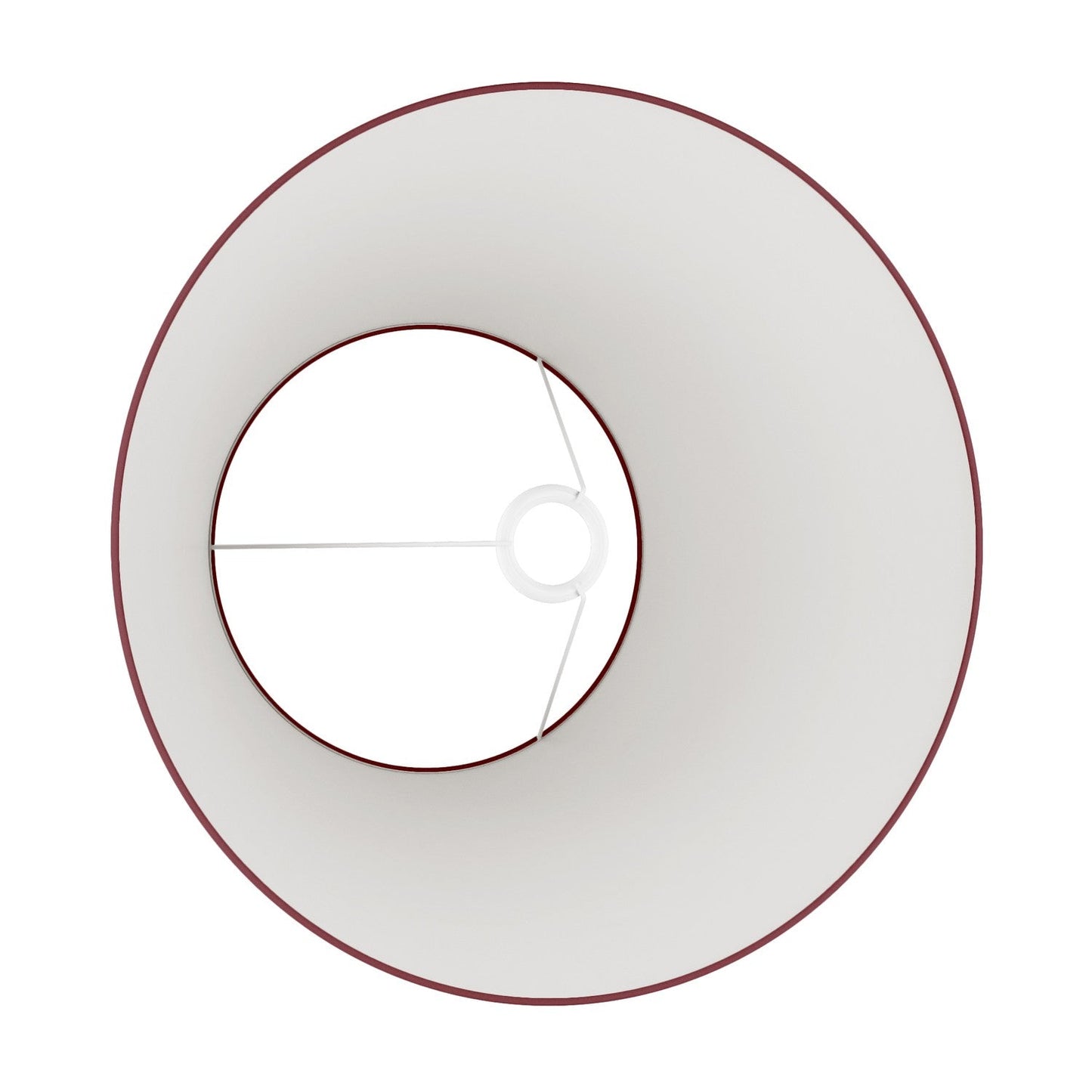 Paralume Impero L per lampada da tavolo o applique con attacco E27 - Made in Italy - Arenal Bordeaux