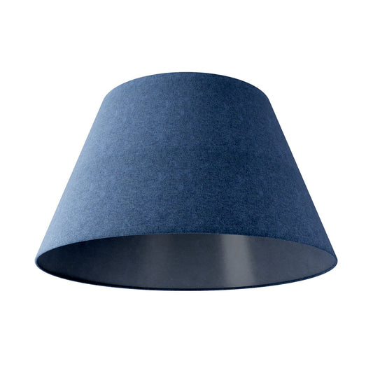 Paralume Impero L per sospensione con attacco E27 - Made in Italy - Lana Blu
