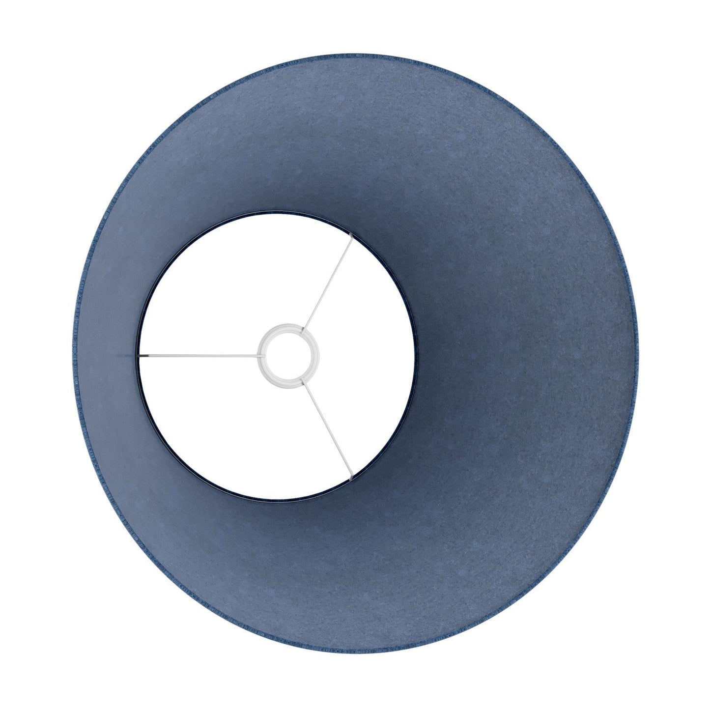 Paralume Impero L per sospensione con attacco E27 - Made in Italy - Lana Blu