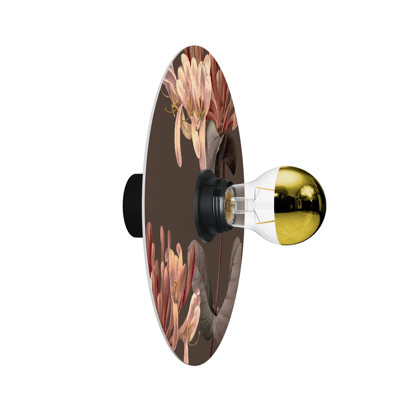 Lampada da parete o soffitto con paralume a disegni floreali 'Blossom Haven' Botanico Lonicera - Waterproof IP44