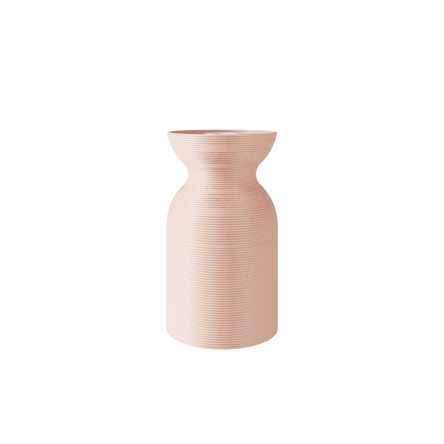 Kit portalampada E27 in plastica riciclata con stampante 3D - Rosa antico