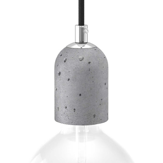 Cement Light Bulb Socket Kit - Light