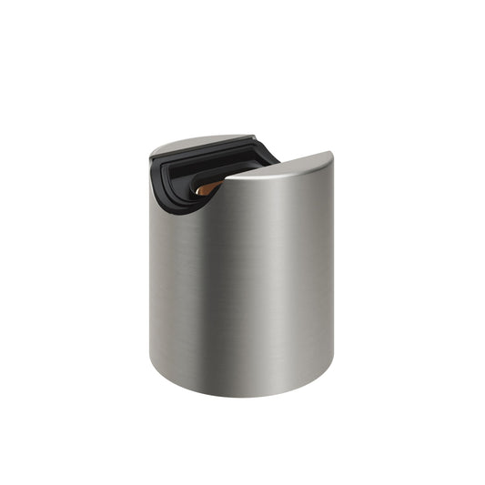 Portalampada S14d in metallo da parete o soffitto - Titanio satinato