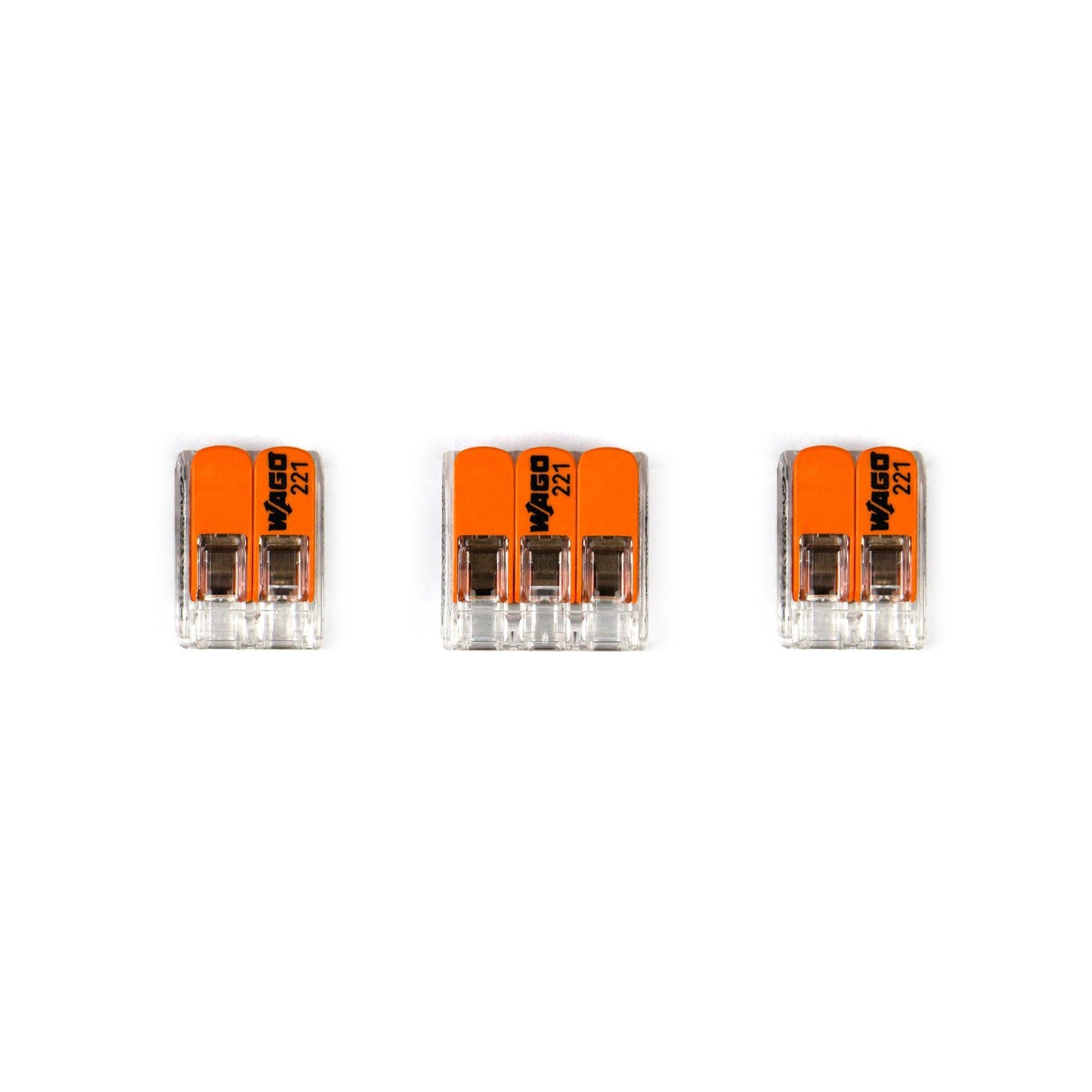 Kit di collegamento WAGO compatibile con cavo 3x per Rosone ad 1 foro