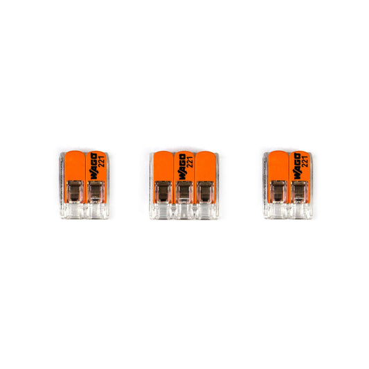 Kit di collegamento WAGO compatibile con cavo 3x per Rosone ad 1 foro