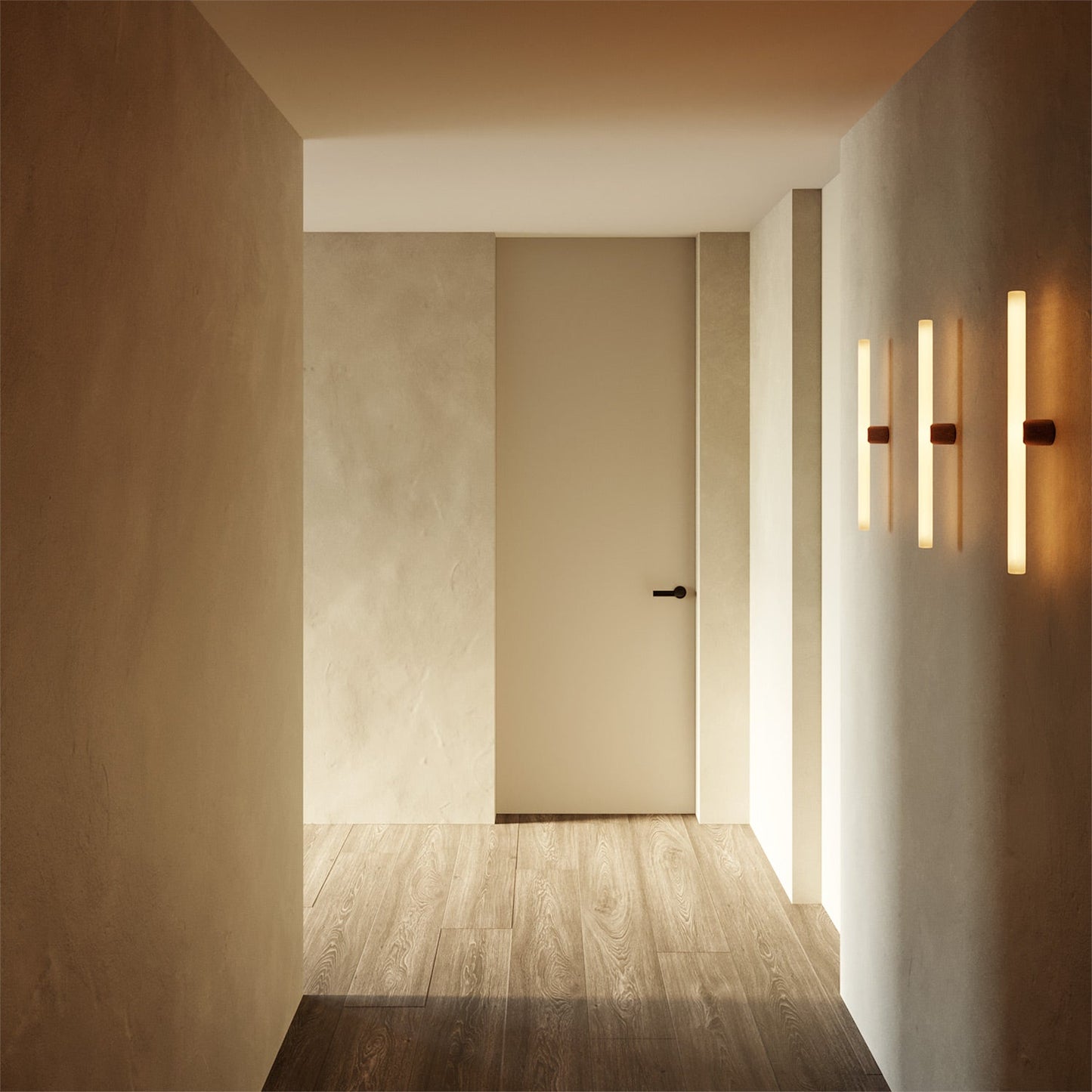 Portalampada esse14 da parete o soffitto con attacco S14d - Waterproof  IP44 - Effetto Wengé