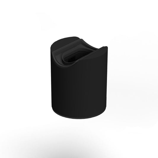 Portalampada esse14 da parete o soffitto con attacco S14d - Waterproof  IP44 - Nero