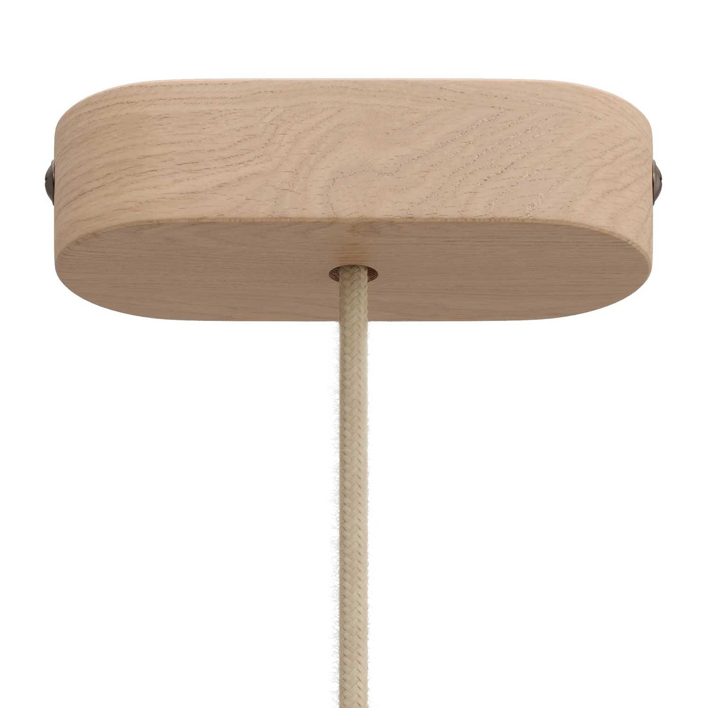 Kit rosone in legno ovale - Neutro