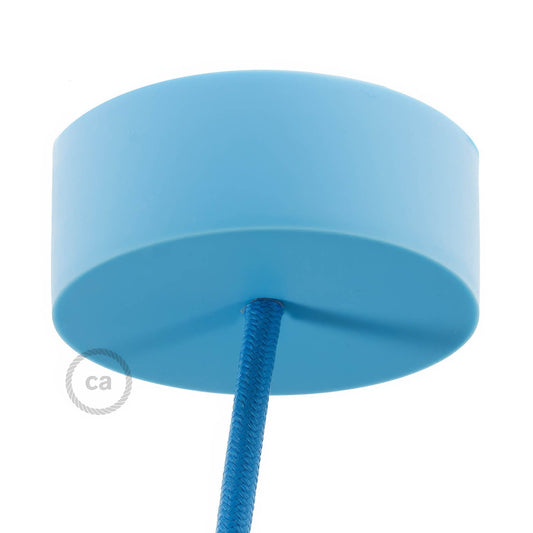 Kit rosone cilindrico in silicone - Azzurro