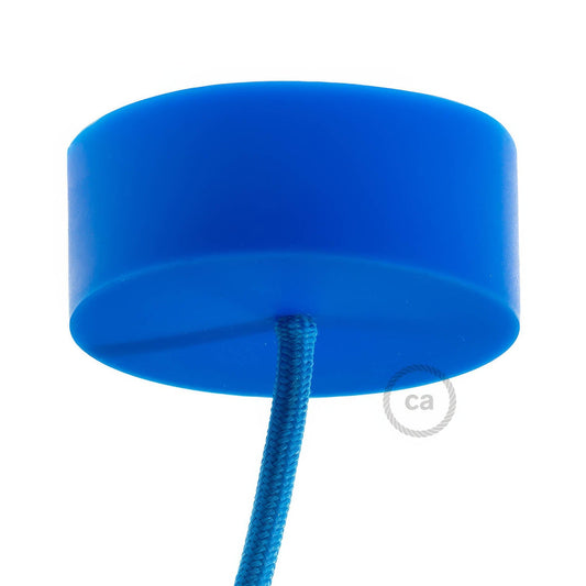 Kit rosone cilindrico in silicone - Blu