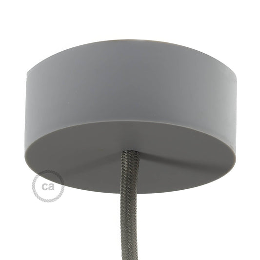 Kit rosone cilindrico in silicone - Grigio