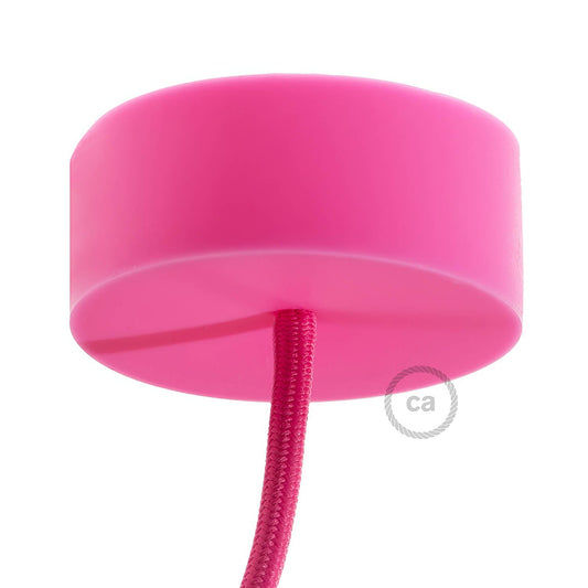 Kit rosone cilindrico in silicone - Rosa