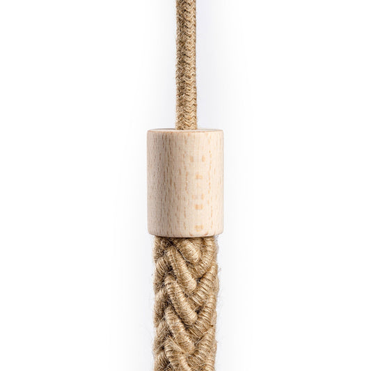 Terminale in legno per cordone 2XL - Neutro