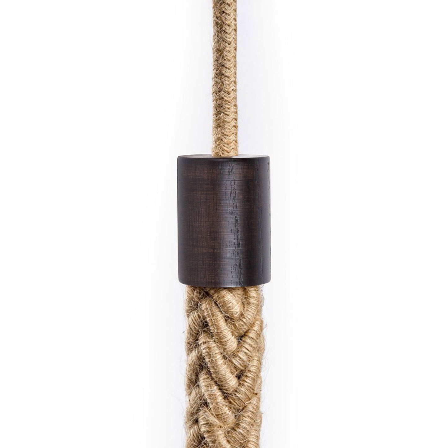 Terminale in legno per cordone 2XL - Effetto Wengé