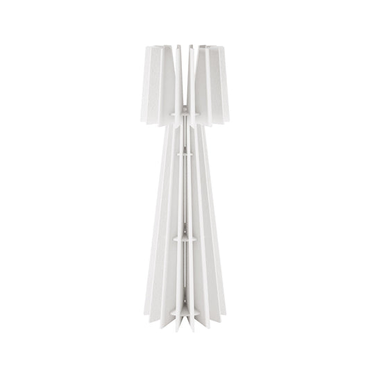 Struttura per lampada da terra SHHINE in materiale fonoassorbente - Bianco melange