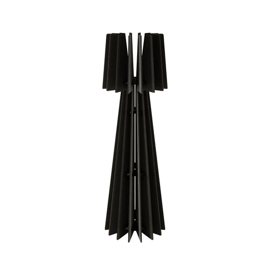 Struttura per lampada da terra SHHINE in materiale fonoassorbente - Nero melange
