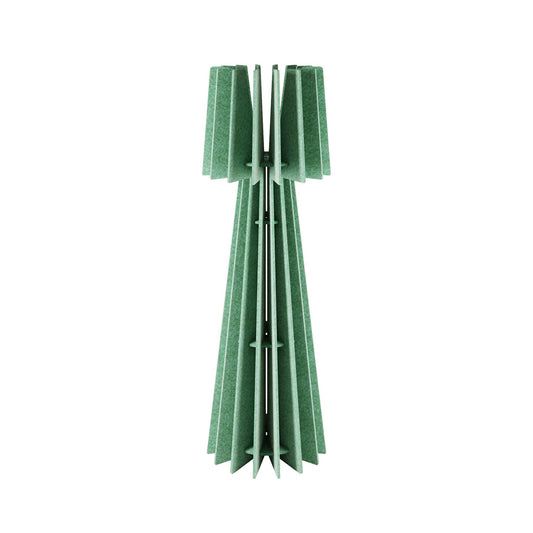 Struttura per lampada da terra SHHINE in materiale fonoassorbente - Verde melange
