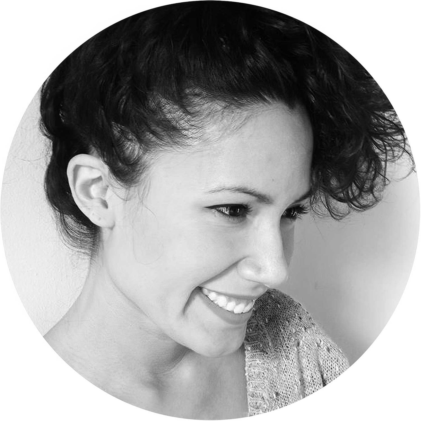 UFO Paralume in legno Special Edition Illustratori Italiani, double face, diametro 33 cm - Carolina Zuniga