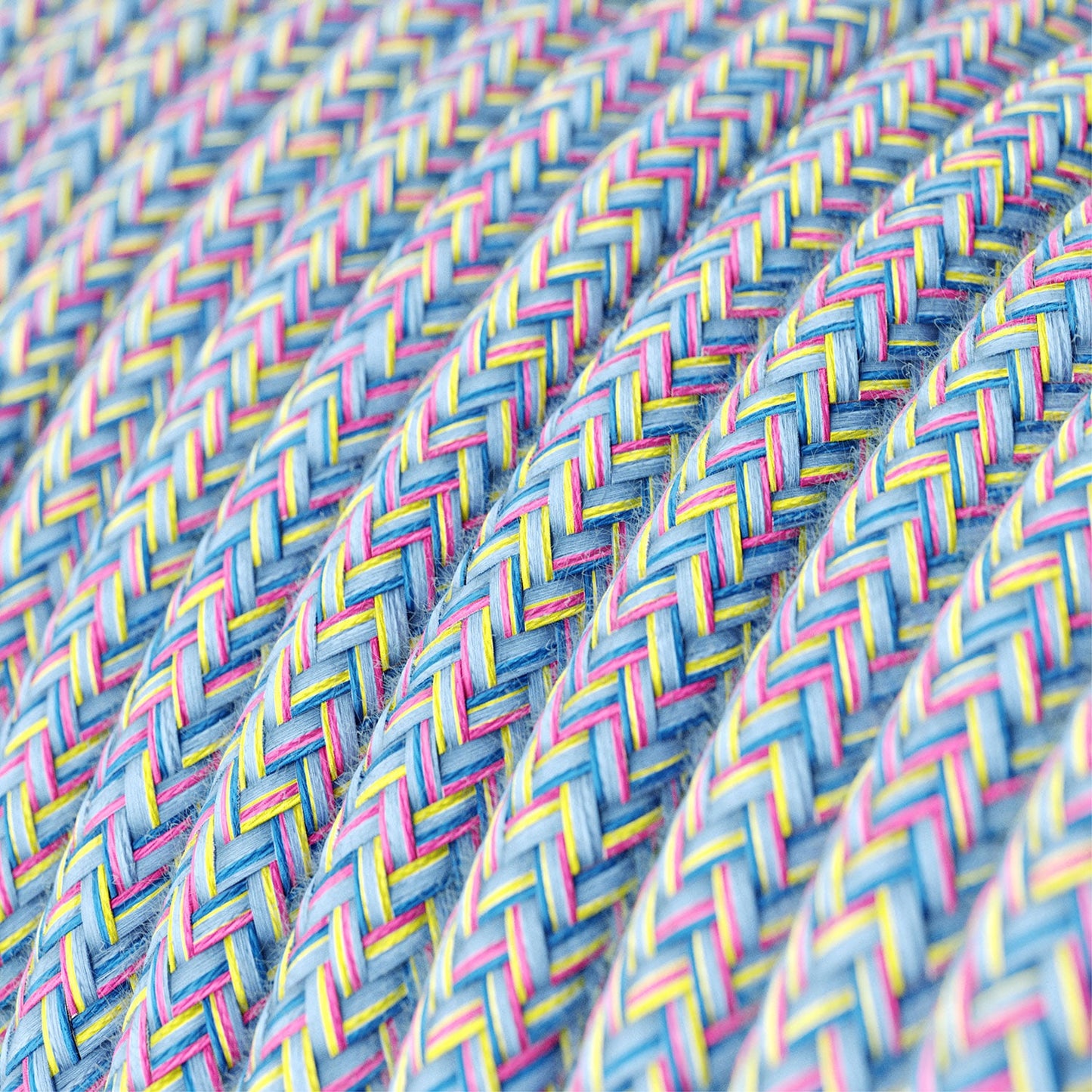Paralume Cablò multicolor 50 cm e cavi Lollipop
