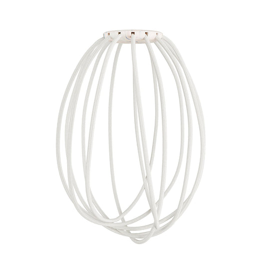 Paralume Cablò multicolor 100 cm e cavi bianchi