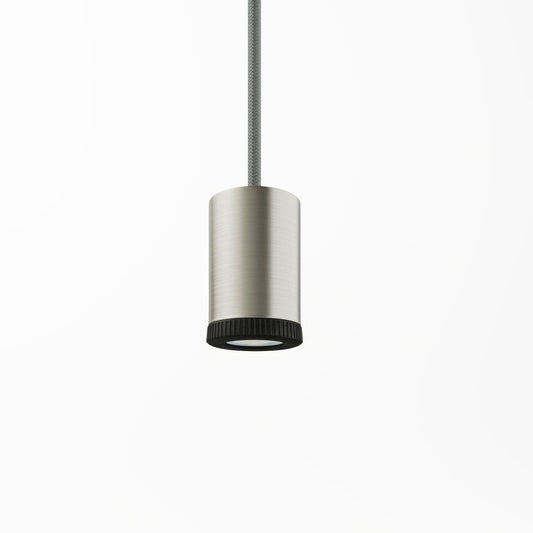 Lampada faretto a sospensione singola Mini Spotlight GU1d0  - Titanio satinato