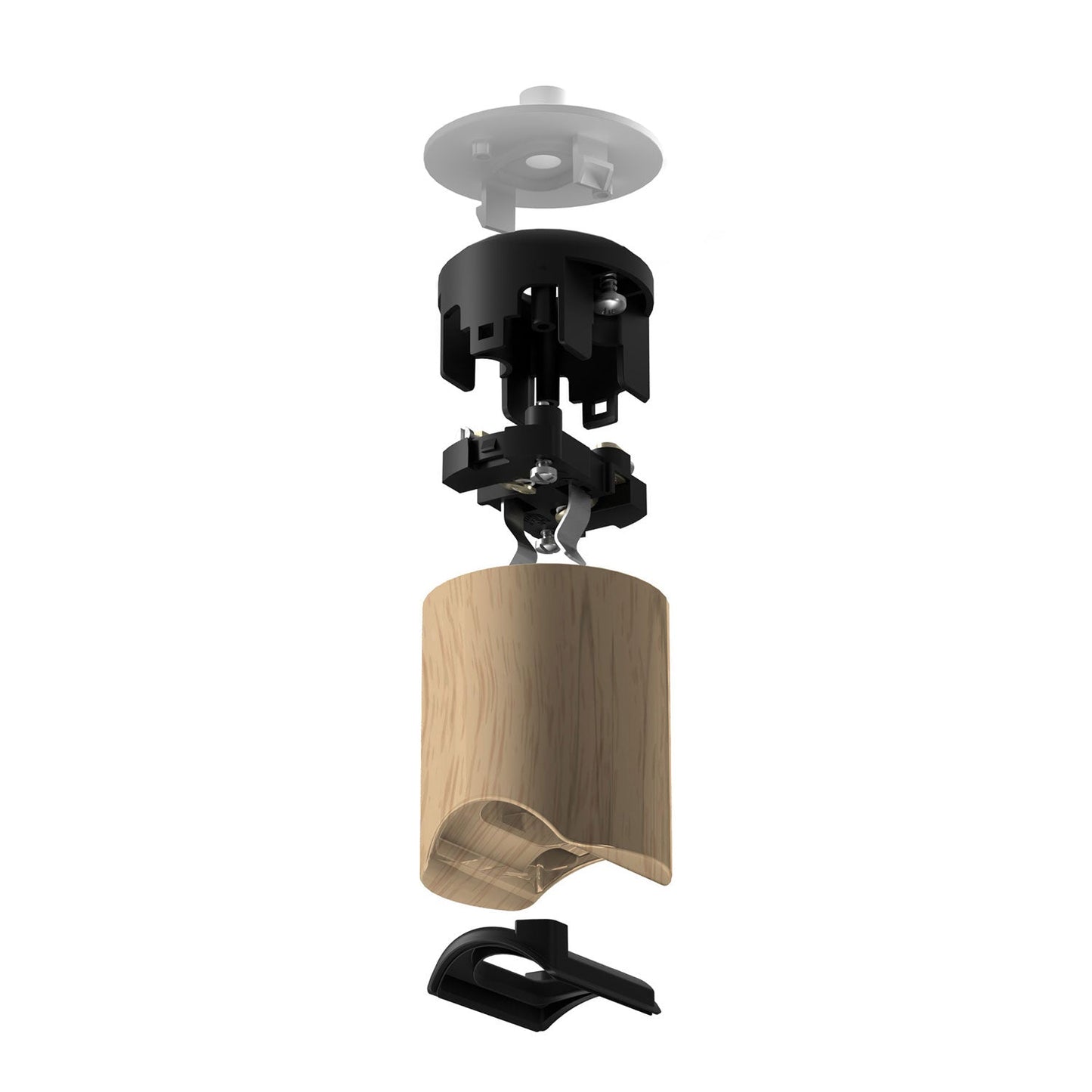 Kit portalampada esse14 per lampade a sospensione con attacco S14d - Neutro