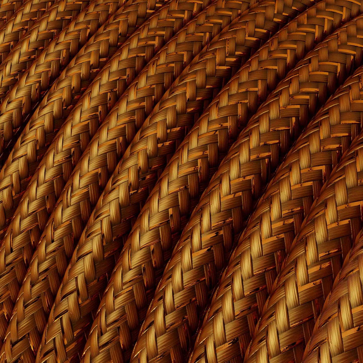 Cloth Covered Wire - Copper Glitter RL22 - UL Listed