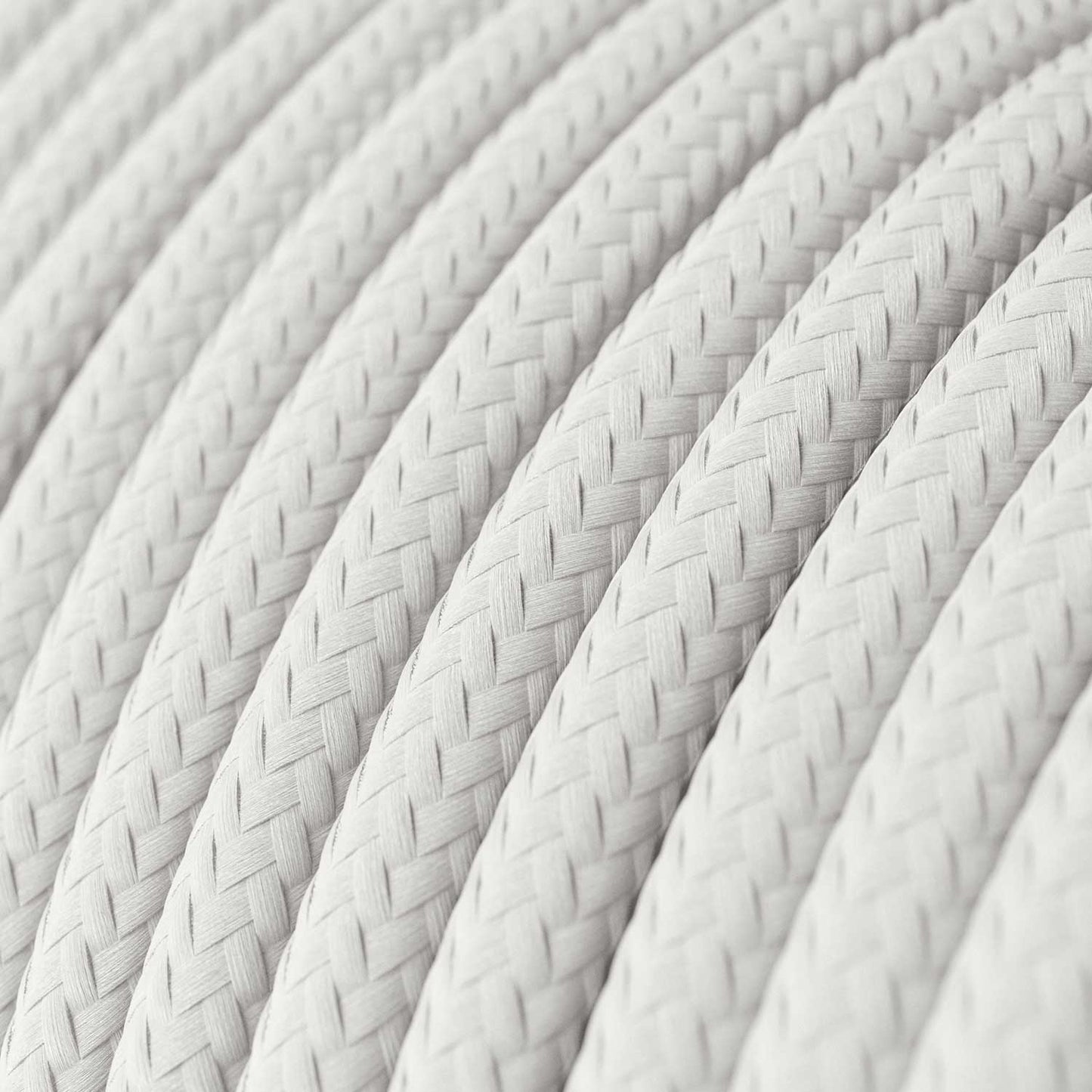 Cloth Covered Wire - White Rayon RM01 - UL Listed