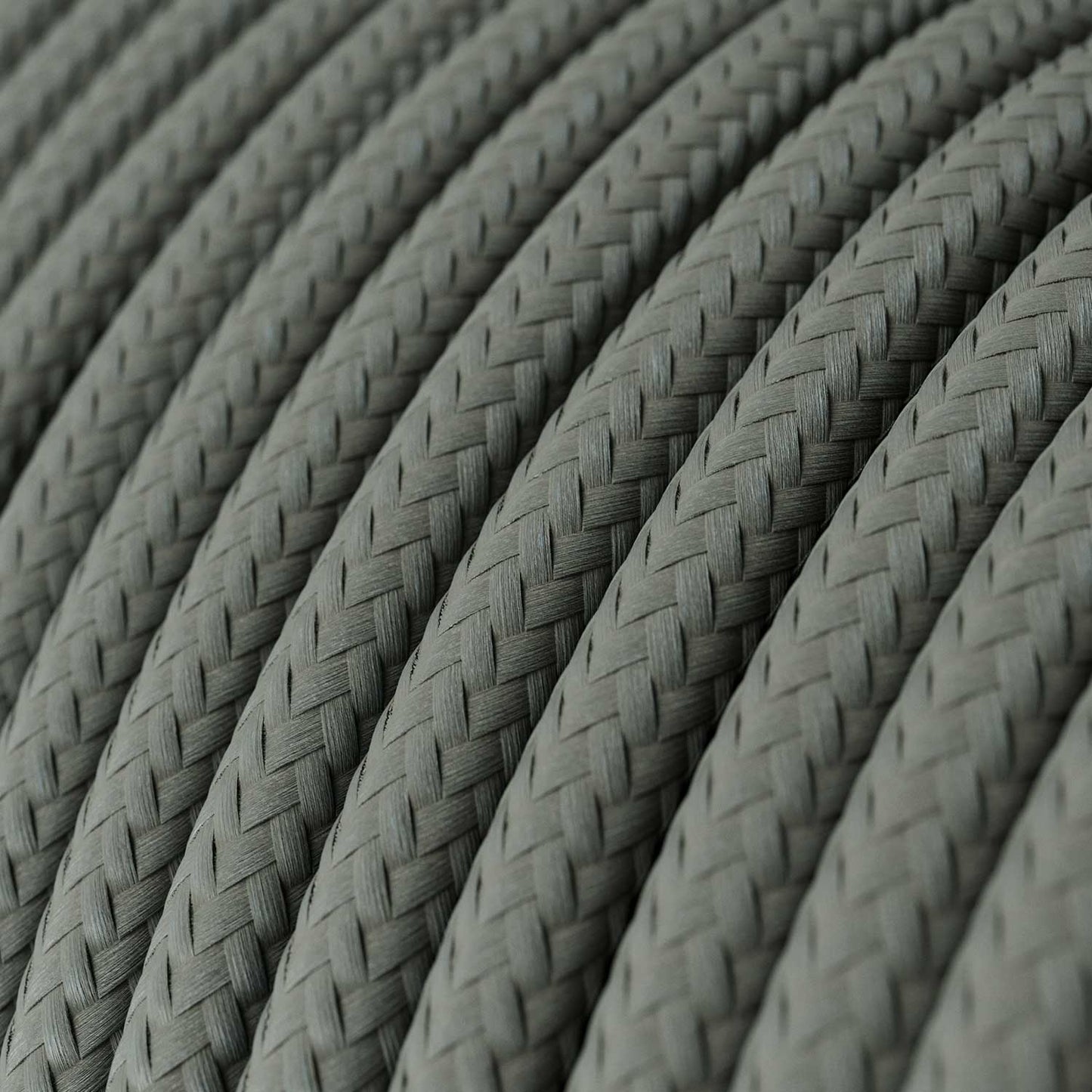 Cloth Covered Wire - Gray Rayon RM03 - UL Listed