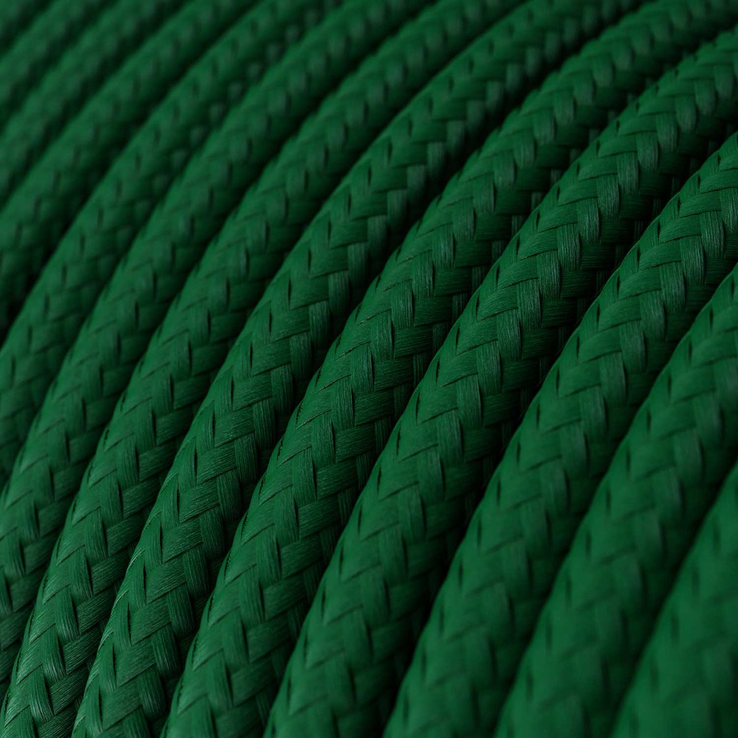 Cloth Covered Wire - Emerald Green Rayon RM21 - UL Listed