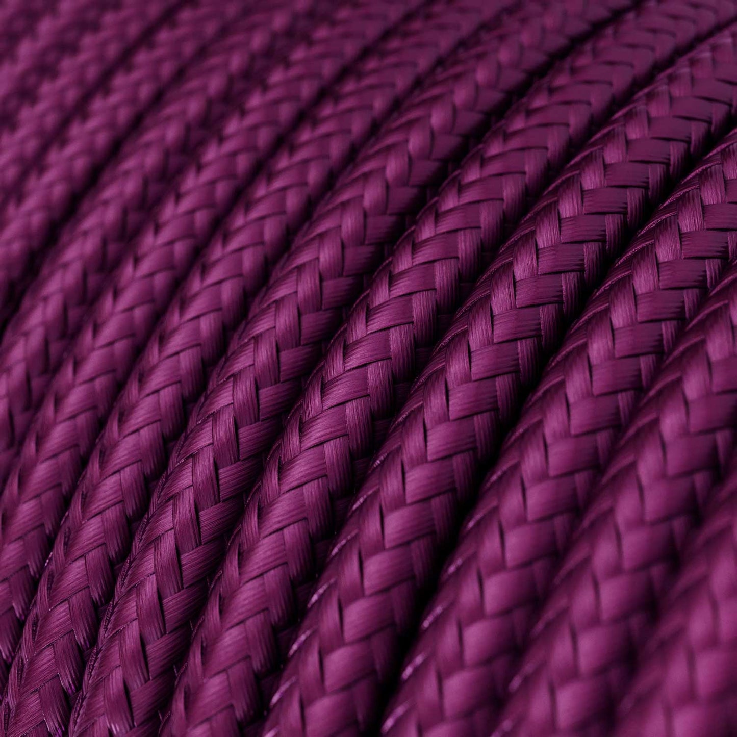 Cloth Covered Wire - Glossy Ultraviolet RM35 - UL Listed