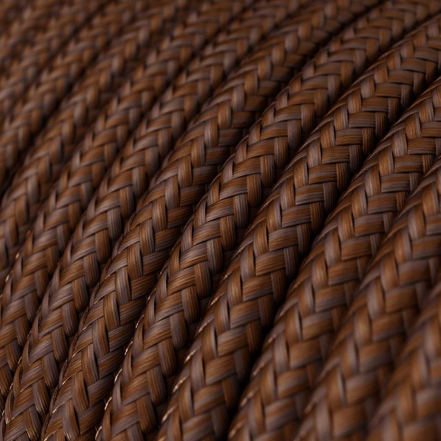 Cloth Covered Wire - Glossy Rust RM36 - UL Listed
