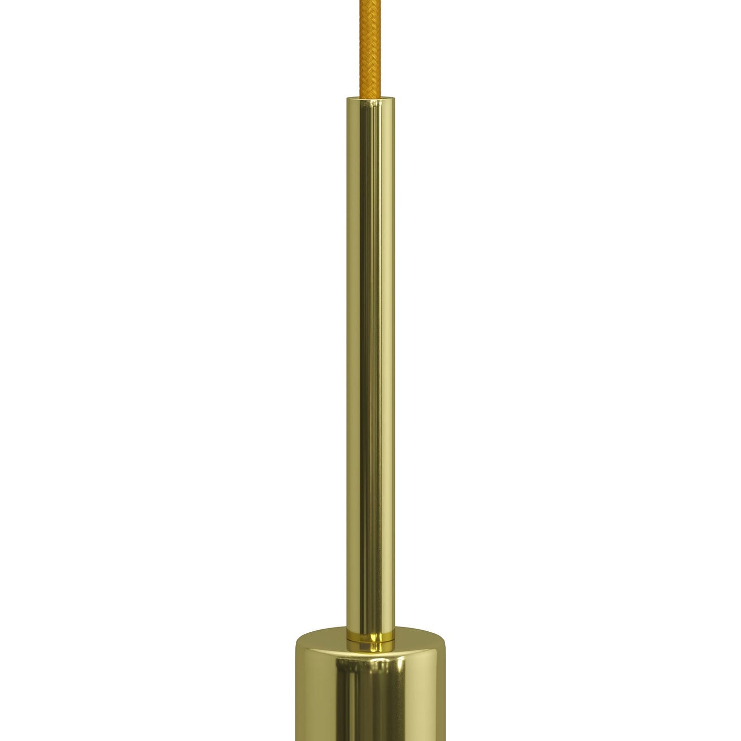 Serracavo cilindrico in metallo lunghezza 15 cm completo di tige, dado e rondella - Ottone