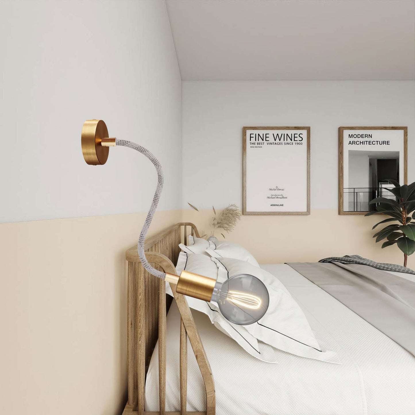 Terminale per sistema Flex - Bronzo satinato