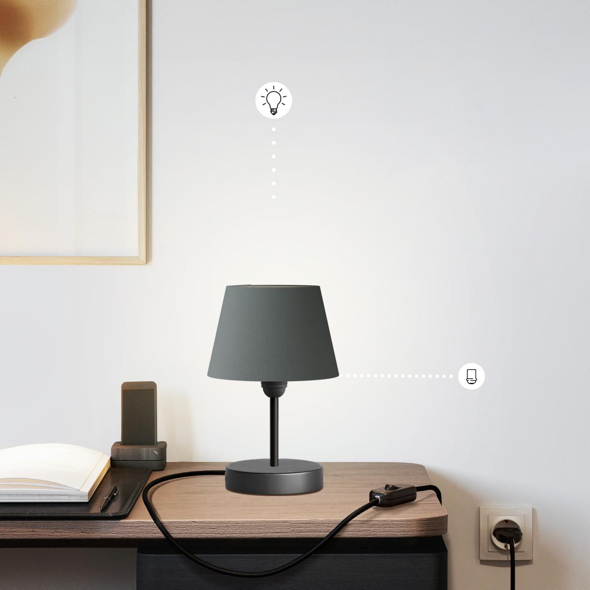 TABLE LAMP ALZALUCE 10CM LS CONFIG 13457