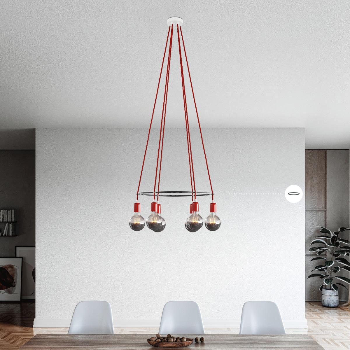 CHANDELIER CAGE ROUND 6 10764